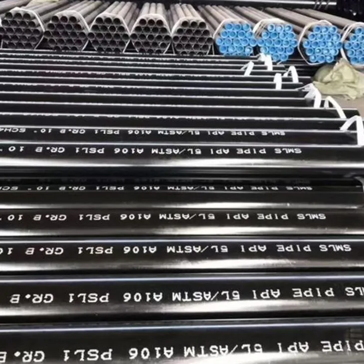 ASTM A106 karsti apstrādāta bezšuvju tērauda caurule