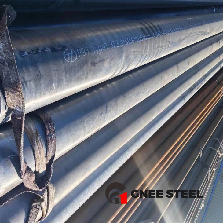 Augstspiediena bezšuvju katla caurule ASTM A335 P91