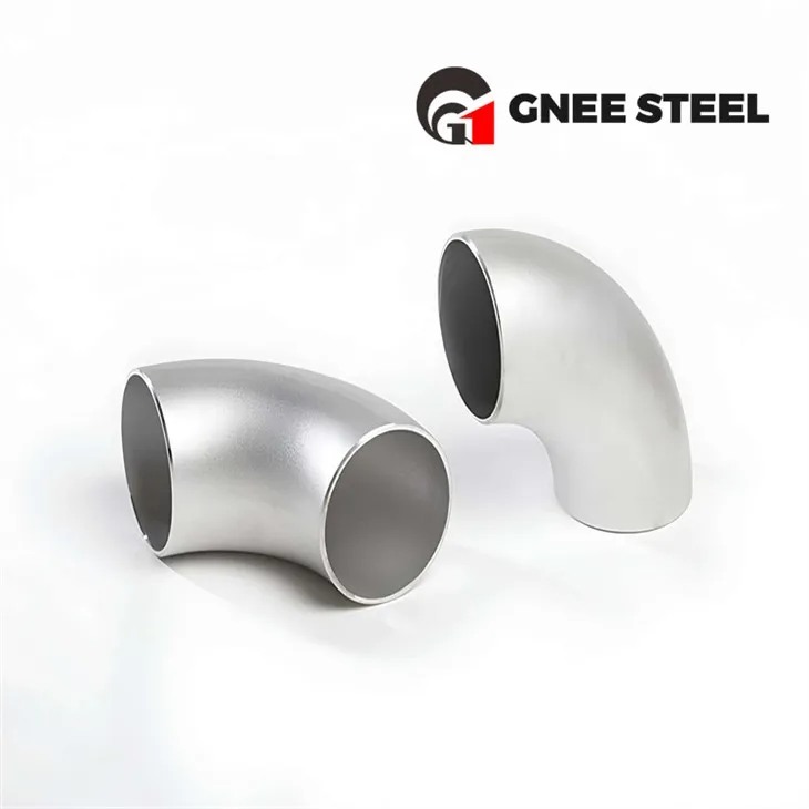 ASTM A403 nerūsējošā tērauda sadurmetināšanas elkonis