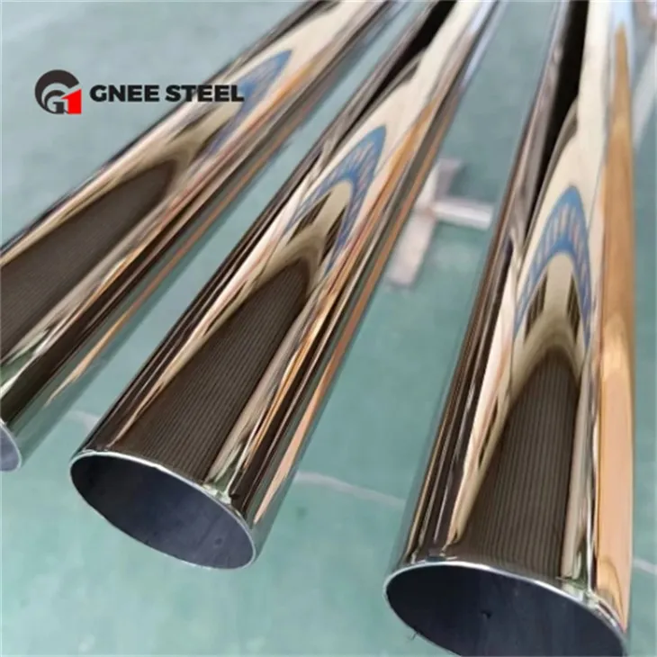 ASTM A554 metinātas nerūsējošā tērauda caurules