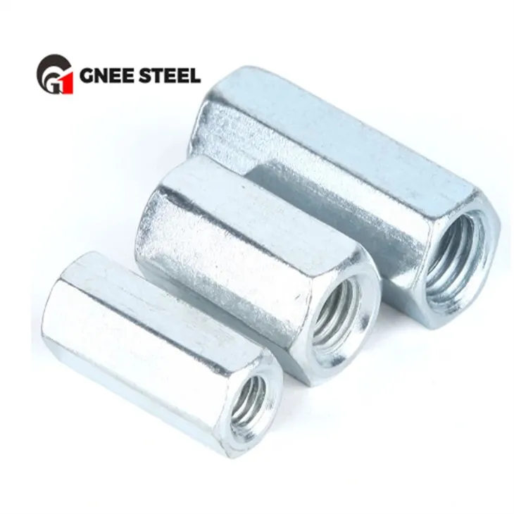 DIN6334 garie sešstūra savienojuma uzgriežņi