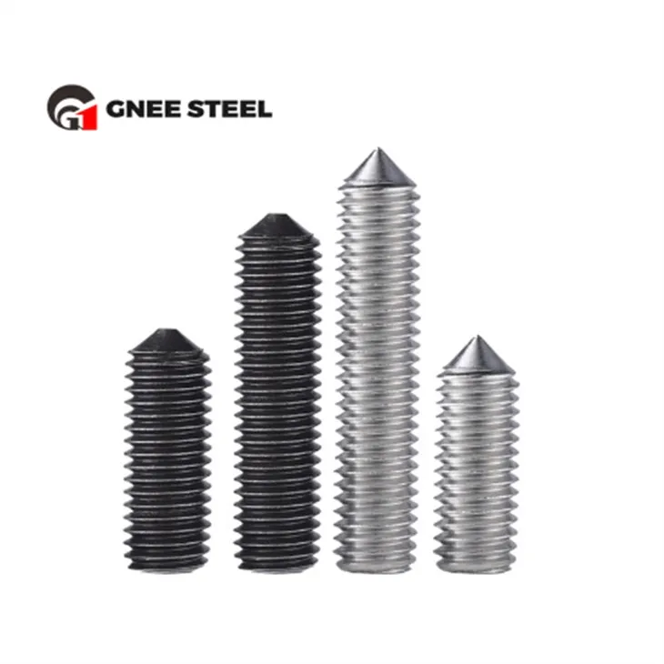 DIN915 DIN916 nerūsējošā tērauda komplekta skrūves