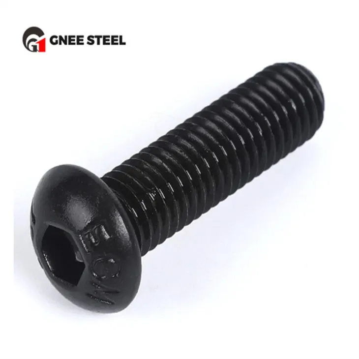 ISO7380 pogas galvas sešstūra ligzdas skrūves