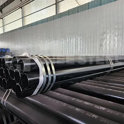 ASTM A106 B pakāpes caurules epoksīda izklāta ar galu