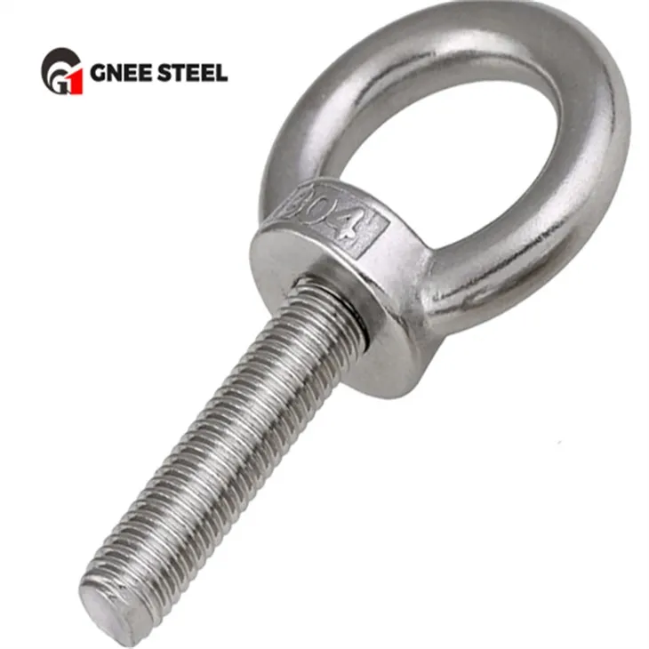 SS304 SS316 nerūsējošā tērauda cilpas skrūves