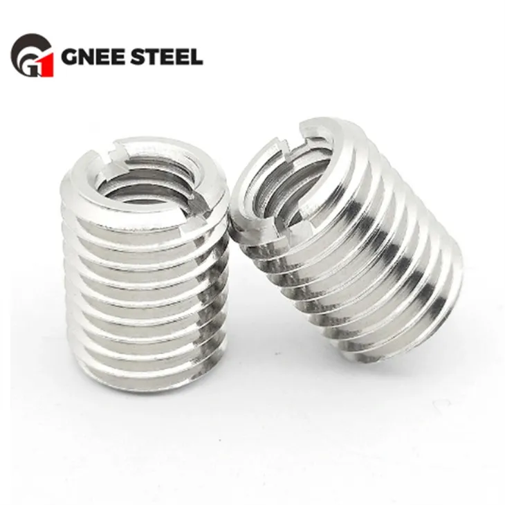 Nerūsējošā tērauda SS304 SS316 ieliktņu uzgriežņi